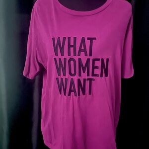 Maje Fuchsia Embroidered T shirt